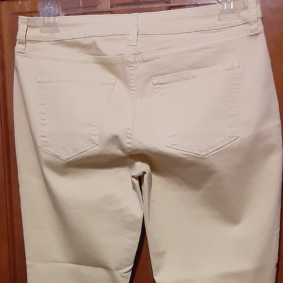 Arizona Ankle Jegging Lemon Drop Yellow Jeans - Picture 2 of 7